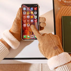 Guanti invernali impermeabili con touchscreen per il freddo
