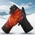 Guanti riscaldati a batteria impermeabili touchscreen per l’inverno