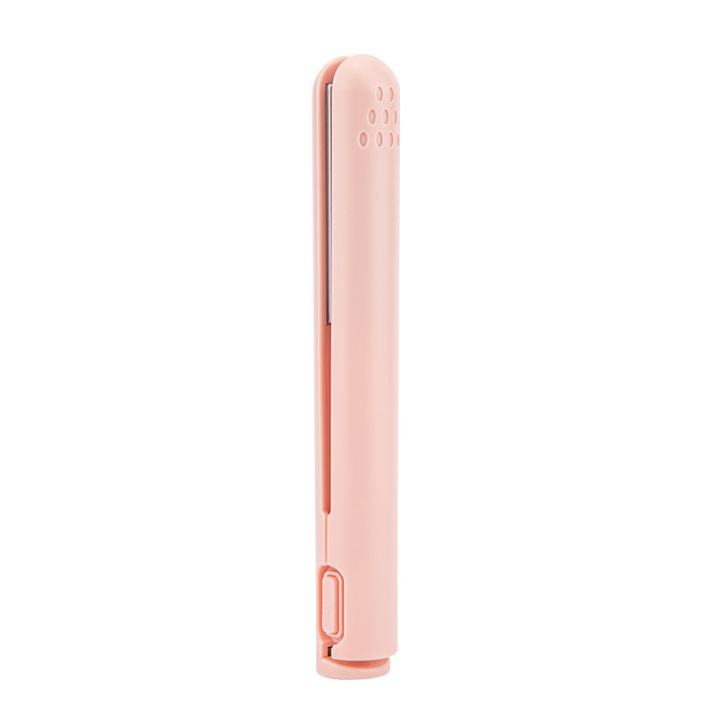 HairFlex – Mini piastra arricciacapelli e lisciacapelli 2-in-1 con rivestimento in ceramica