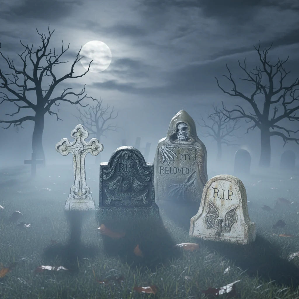 Accessori Halloween Grabstein Dekoration Gruselfiguren