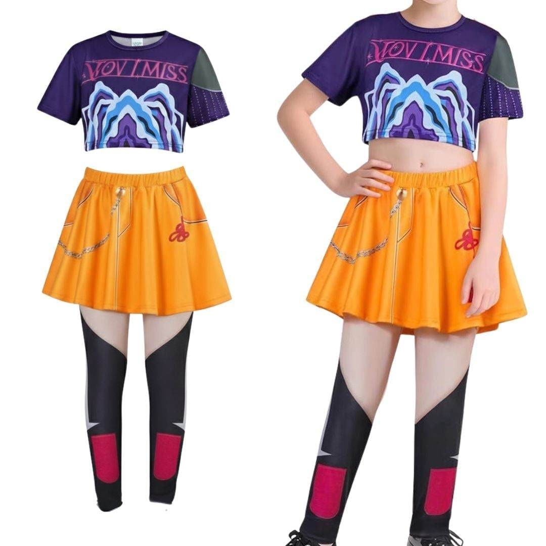 Costume da ballo di Halloween con body da ginnastica e abbigliamento da esibizione di danzatrice del ventre