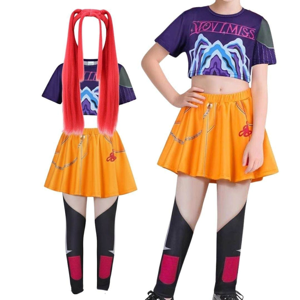 Costume da ballo di Halloween con body da ginnastica e abbigliamento da esibizione di danzatrice del ventre