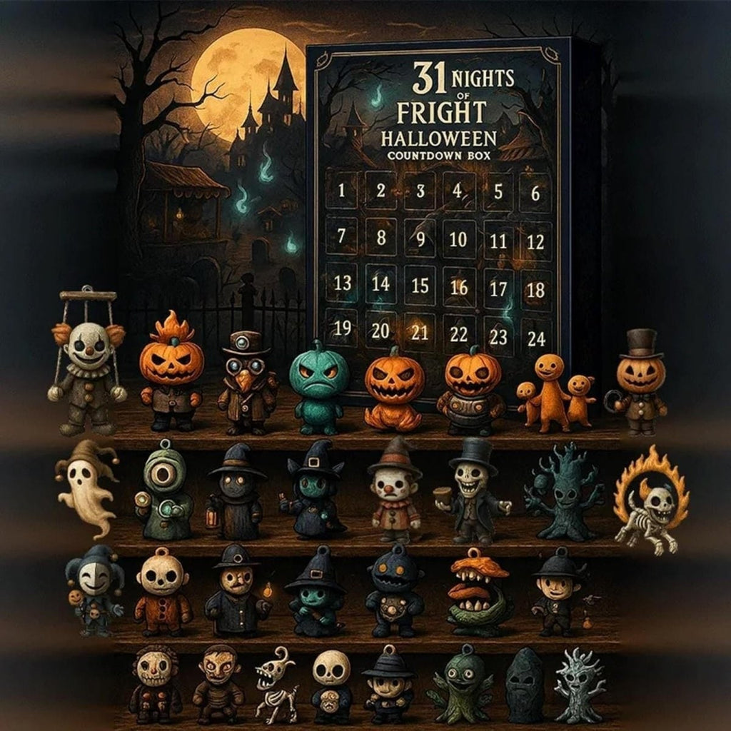 Decorazioni di Halloween Adventskalender Gruselfiguren