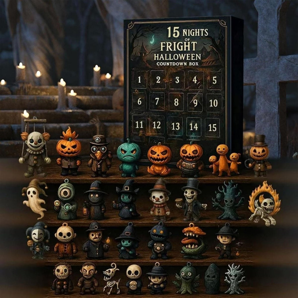 Decorazioni di Halloween Adventskalender Gruselfiguren