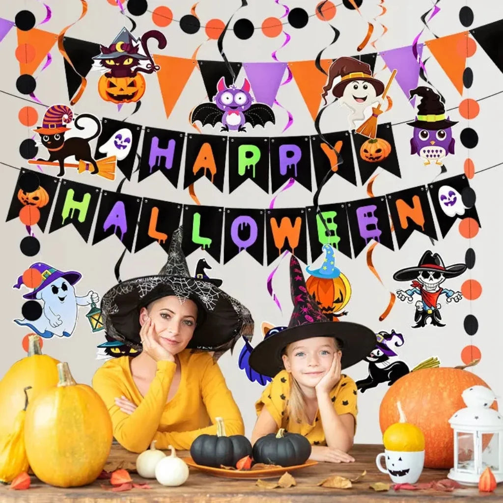 Banner decorativo di Halloween Decorazione festiva della festa