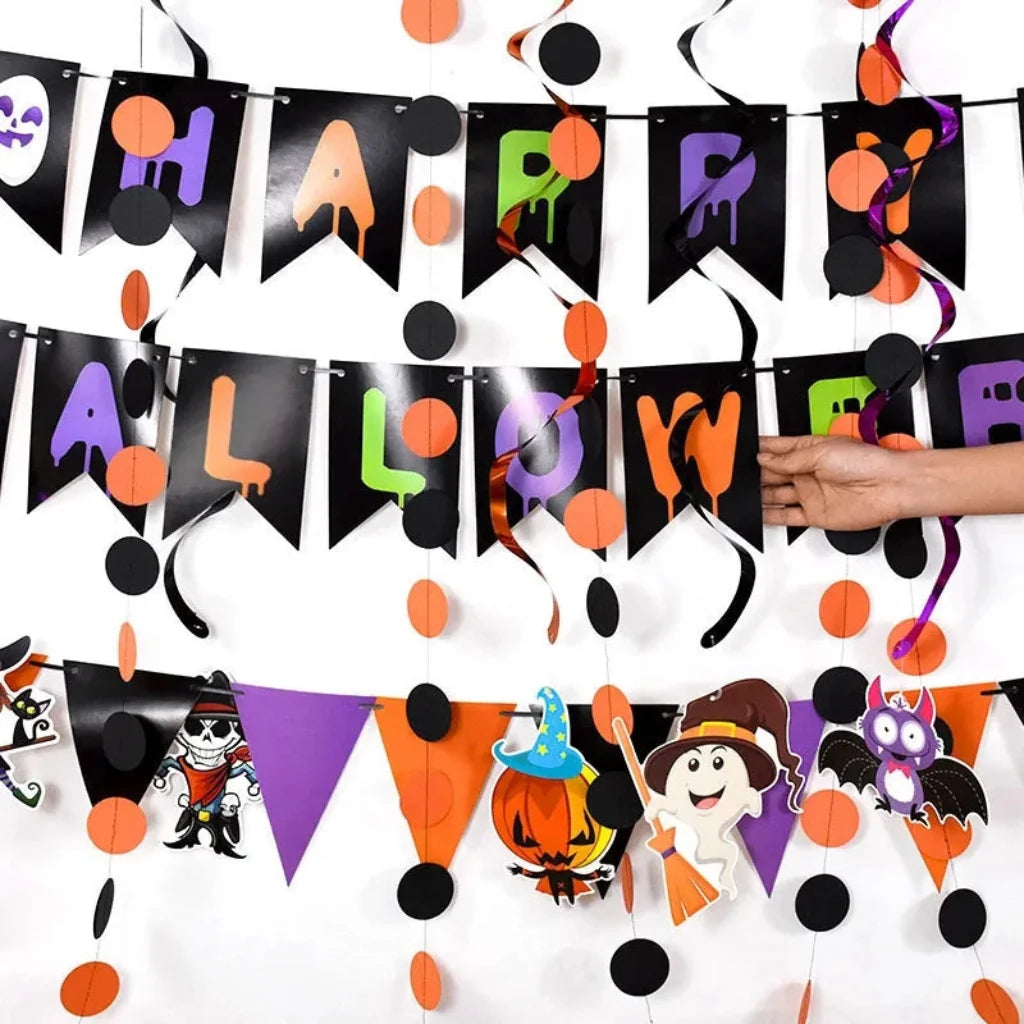 Banner decorativo di Halloween Decorazione festiva della festa