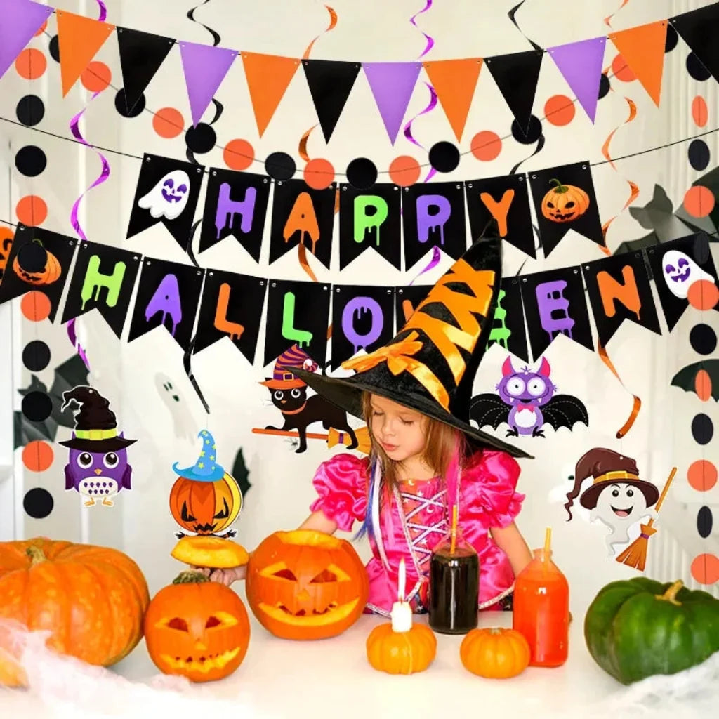 Banner decorativo di Halloween Decorazione festiva della festa