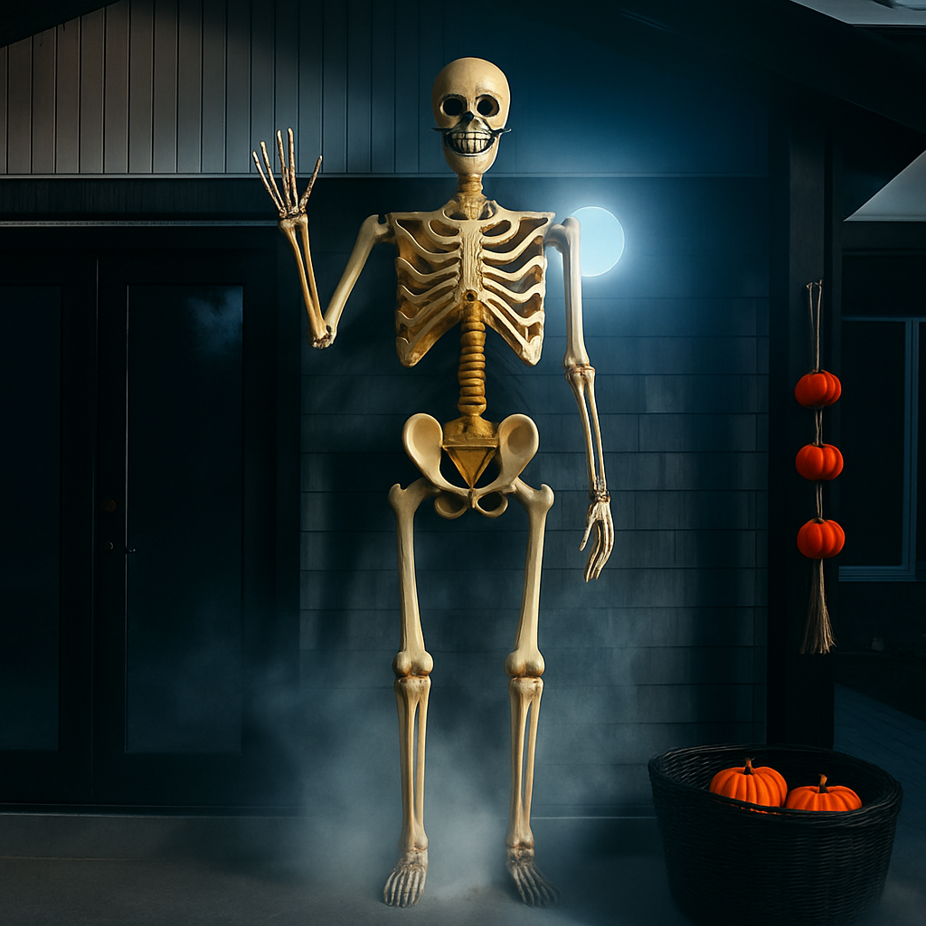 Figura di scheletro di Halloween Deko XXL da esterno