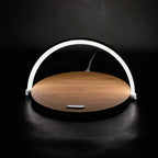 Caricatore wireless 3 in 1 con supporto per cellulare e lampada LED