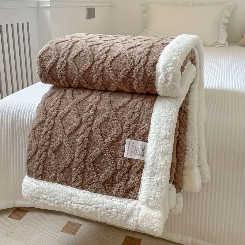 Coperta morbida e confortevole per letto, divano e viaggio