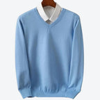 Elegante maglione in cashmere per uomo | Stile e comfort veritiero