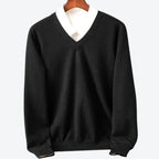 Elegante maglione in cashmere per uomo | Stile e comfort veritiero