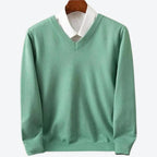 Elegante maglione in cashmere per uomo | Stile e comfort veritiero