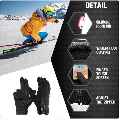 Guanti unisex per attività invernali all'aperto