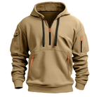 Felpa con cappuccio Heren con rits en capuchon | Felpa casual da esterno