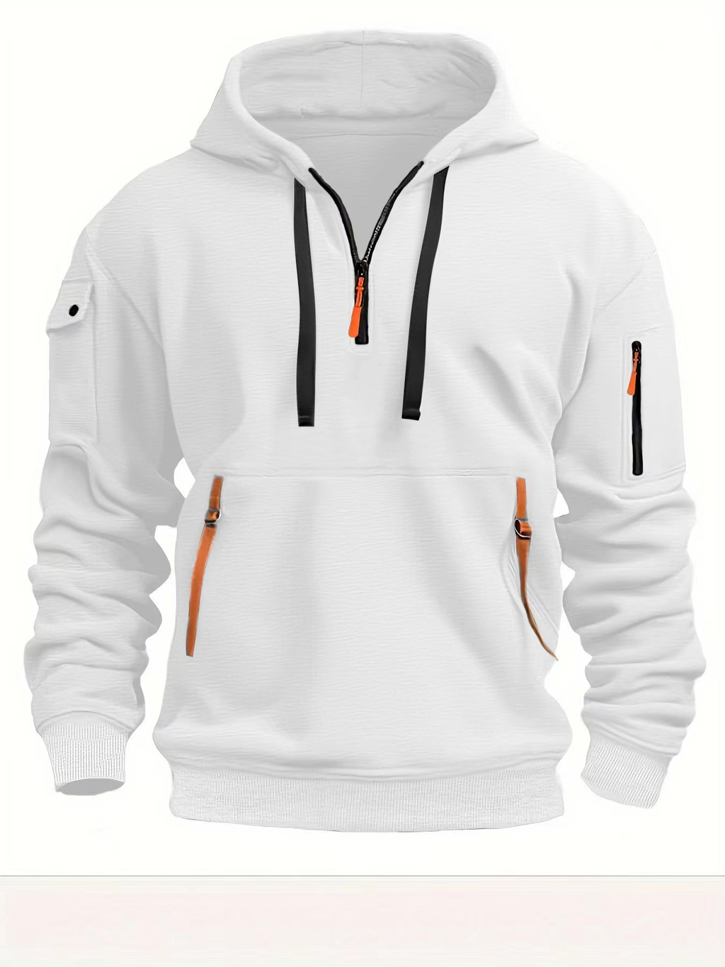 Felpa con cappuccio Heren con rits en capuchon | Felpa casual da esterno