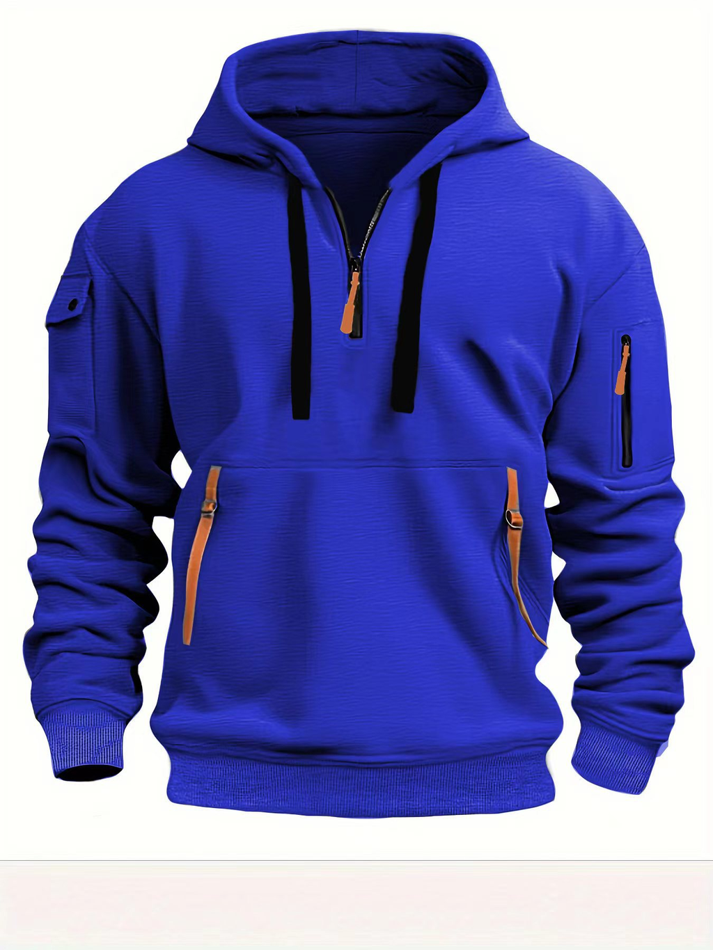Felpa con cappuccio Heren con rits en capuchon | Felpa casual da esterno