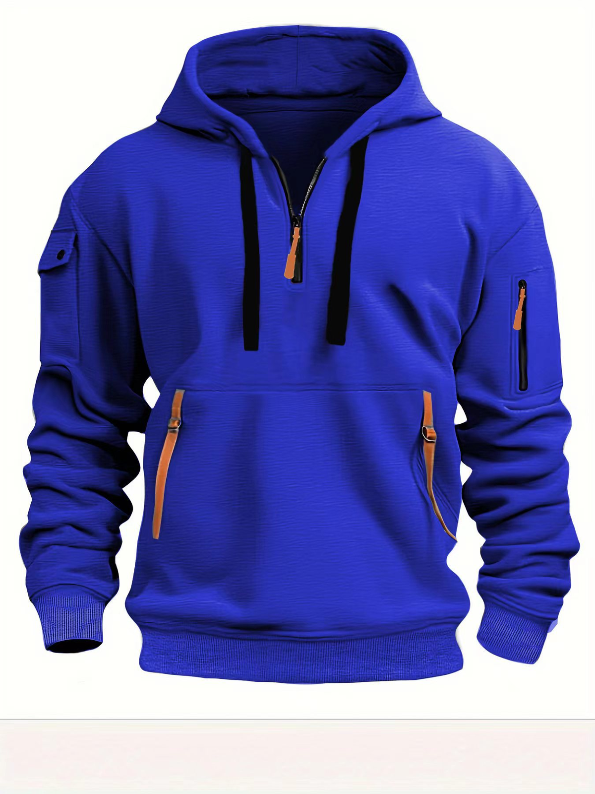 Felpa con cappuccio Heren con rits en capuchon | Felpa casual da esterno
