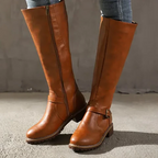 Stivali eleganti in pelle | stivali da donna alla moda per ogni occasione