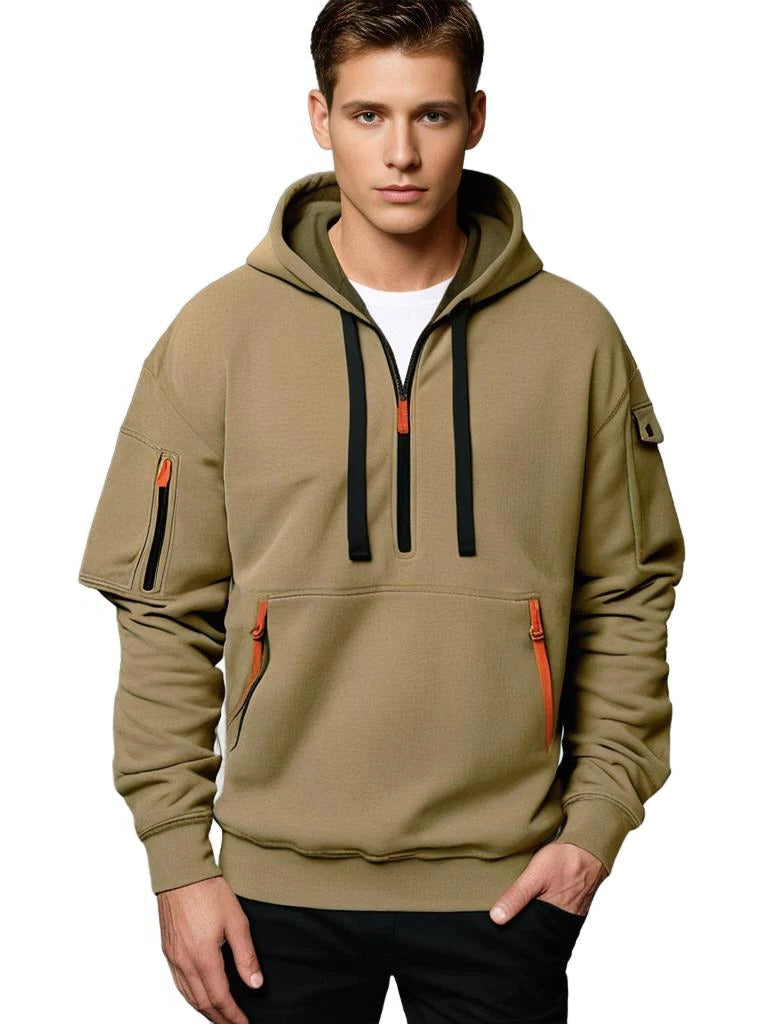 Felpa con cappuccio da uomo con stile e comfort