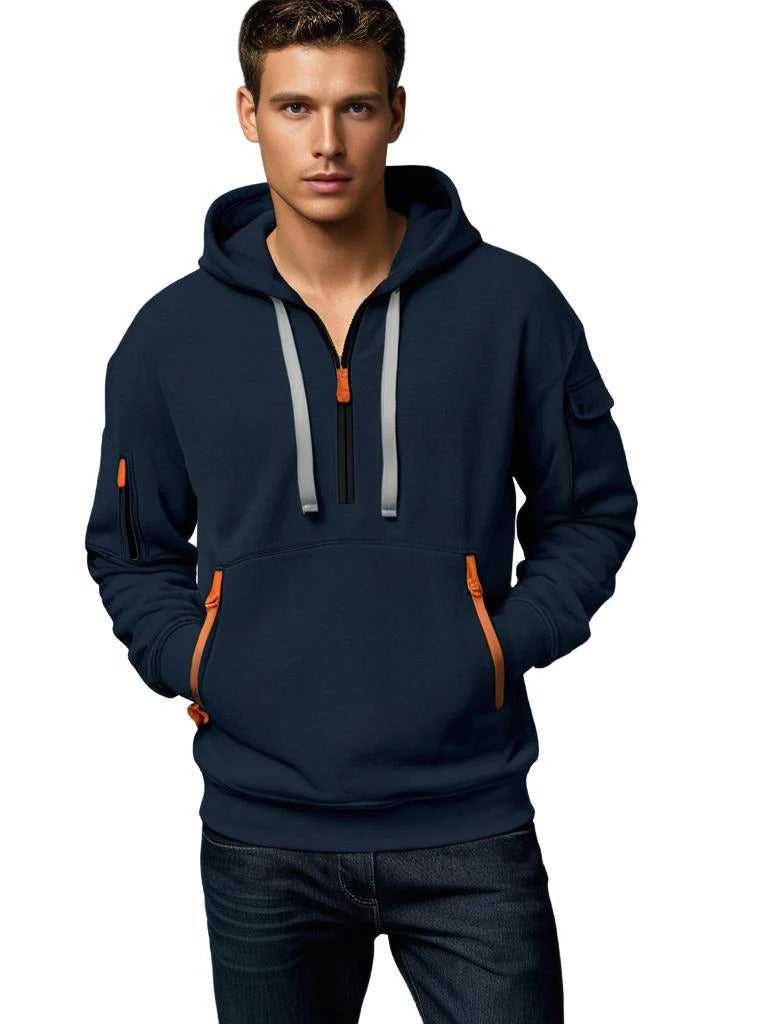 Felpa con cappuccio da uomo con stile e comfort
