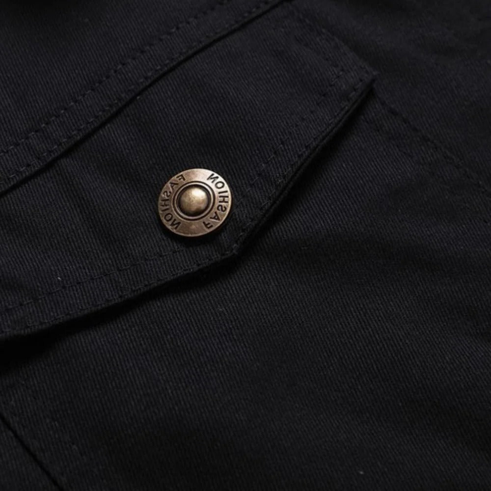 Giacca bomber da uomo, giacca invernale da uomo vintage con tasche, caldo cappotto invernale da uomo, giacca casual da uomo