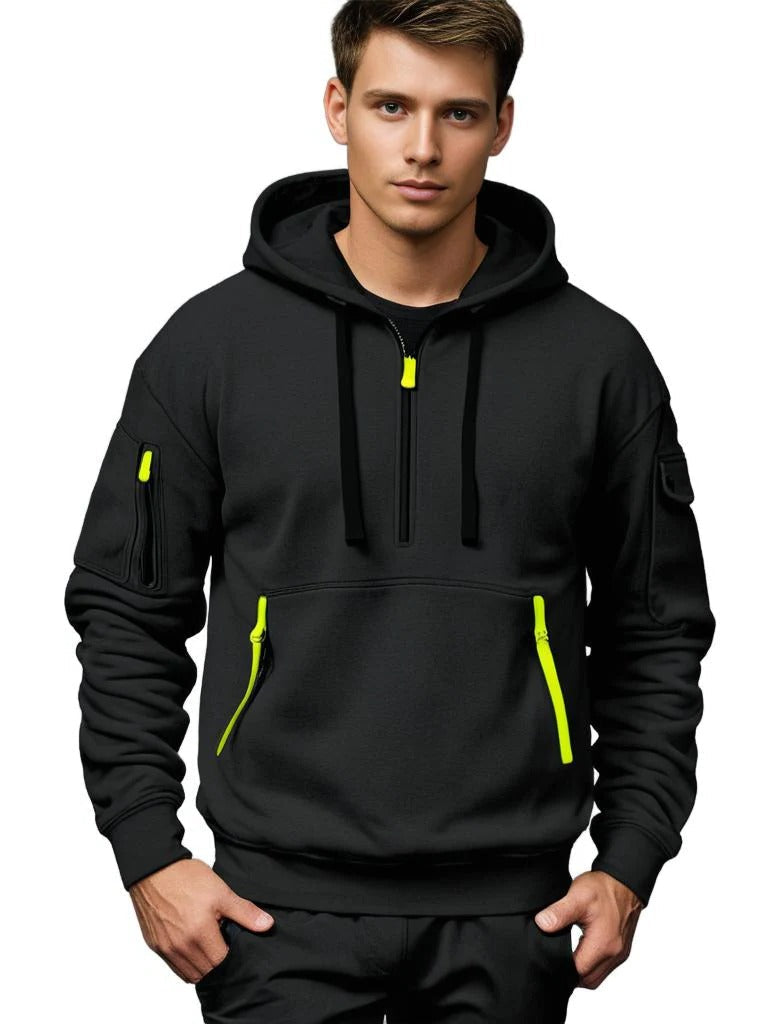 Felpa con cappuccio da uomo con stile e comfort