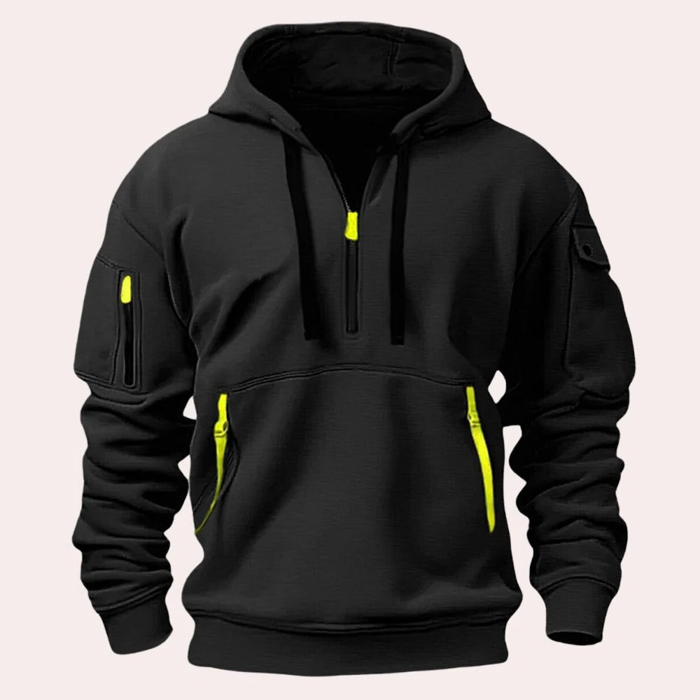 Felpa con cappuccio da uomo con stile e comfort