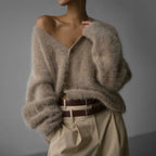 Maglione da donna in morbido cashmere di alta qualità