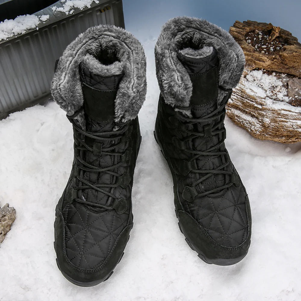 Scarpe invernali da uomo, calde e confortevoli