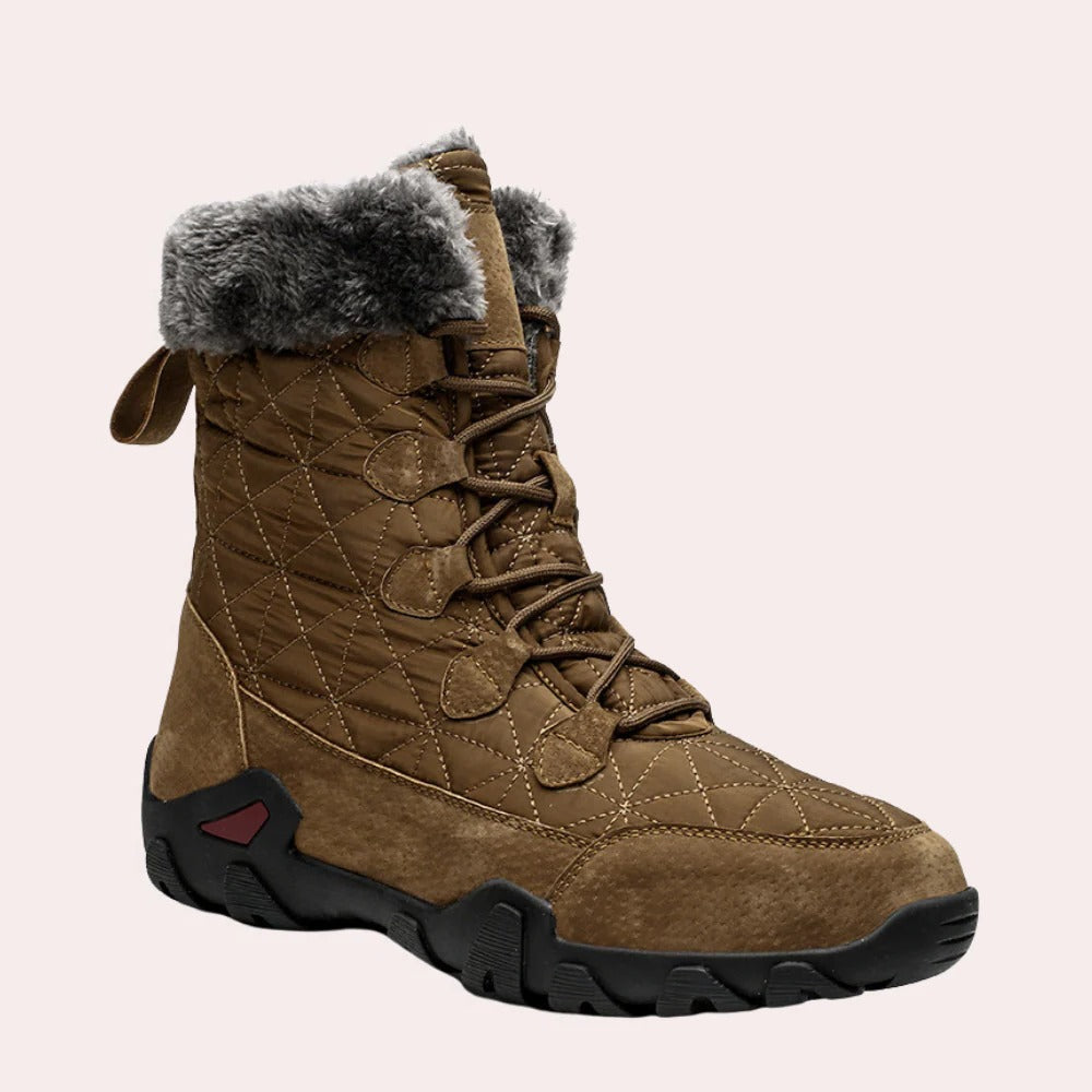 Scarpe invernali da uomo, calde e confortevoli