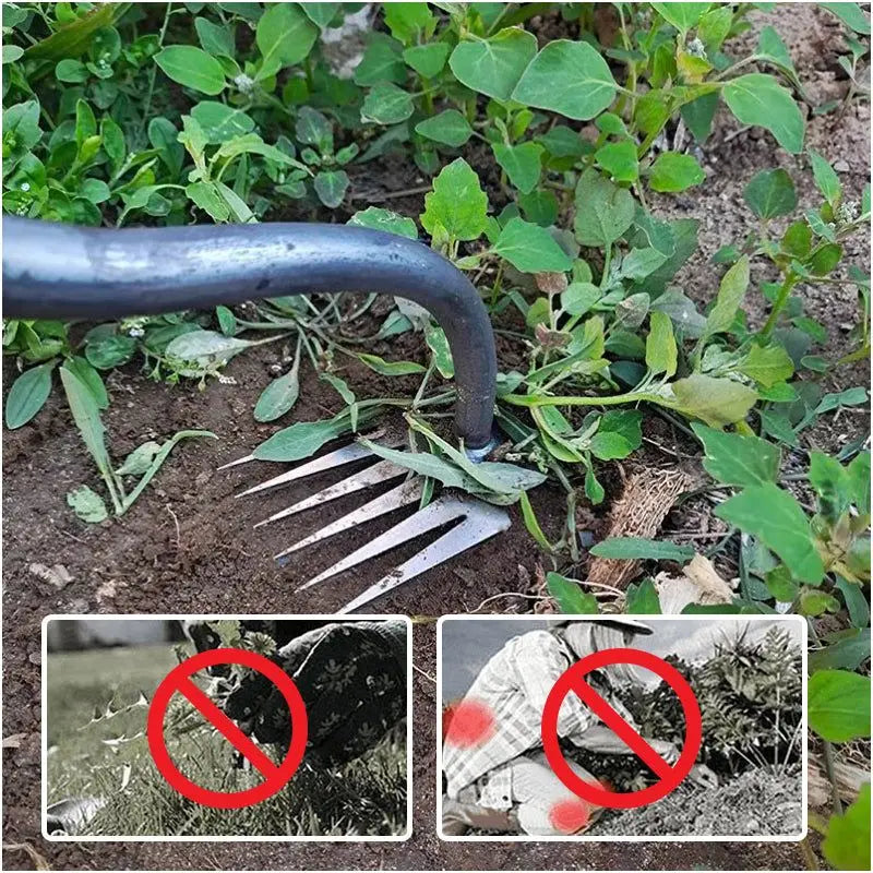 Strumento manuale per rimuovere le erbacce