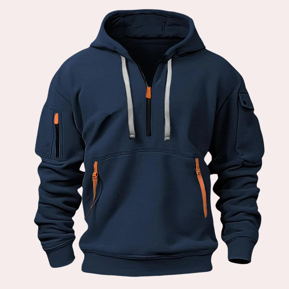 Felpa con cappuccio da uomo con stile e comfort