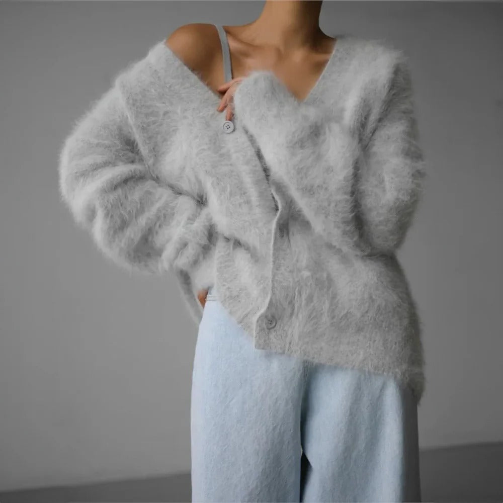 Maglione da donna in morbido cashmere di alta qualità