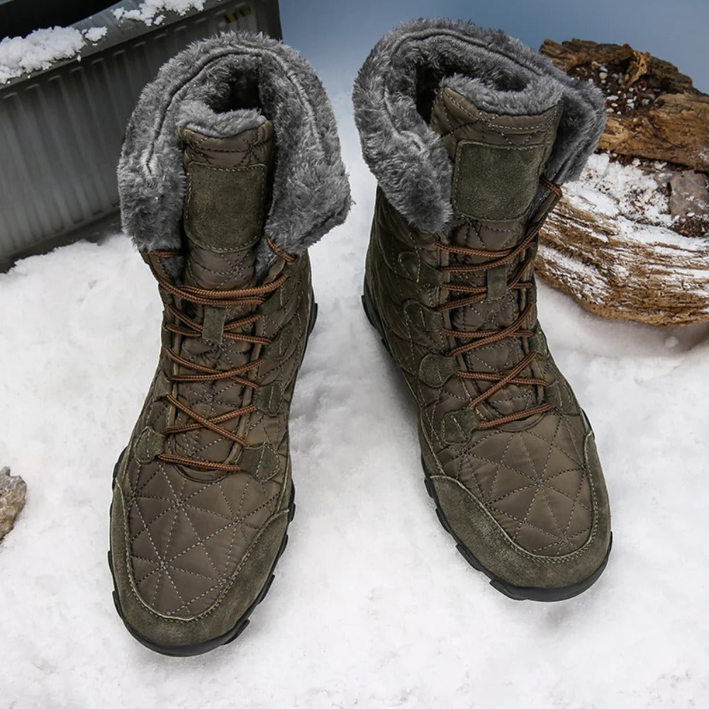 Scarpe invernali da uomo, calde e confortevoli