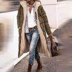Cappotto invernale lungo da donna