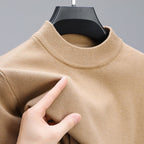 Maglione in cashmere da uomo di alta qualità con orlo elegante
