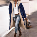 Cappotto invernale lungo da donna