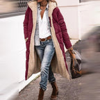 Cappotto invernale lungo da donna