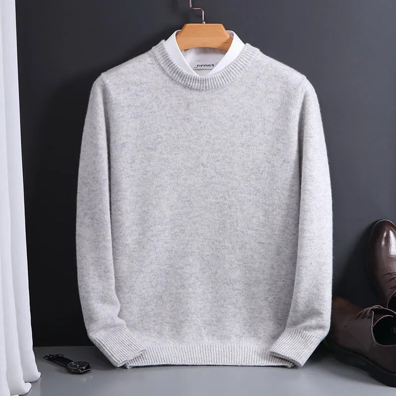 Maglione da uomo in morbido cashmere di alta qualità