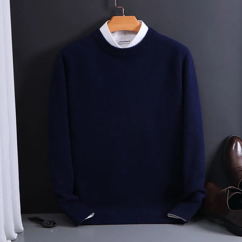 Maglione da uomo in morbido cashmere di alta qualità