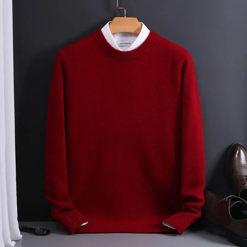 Maglione da uomo in morbido cashmere di alta qualità