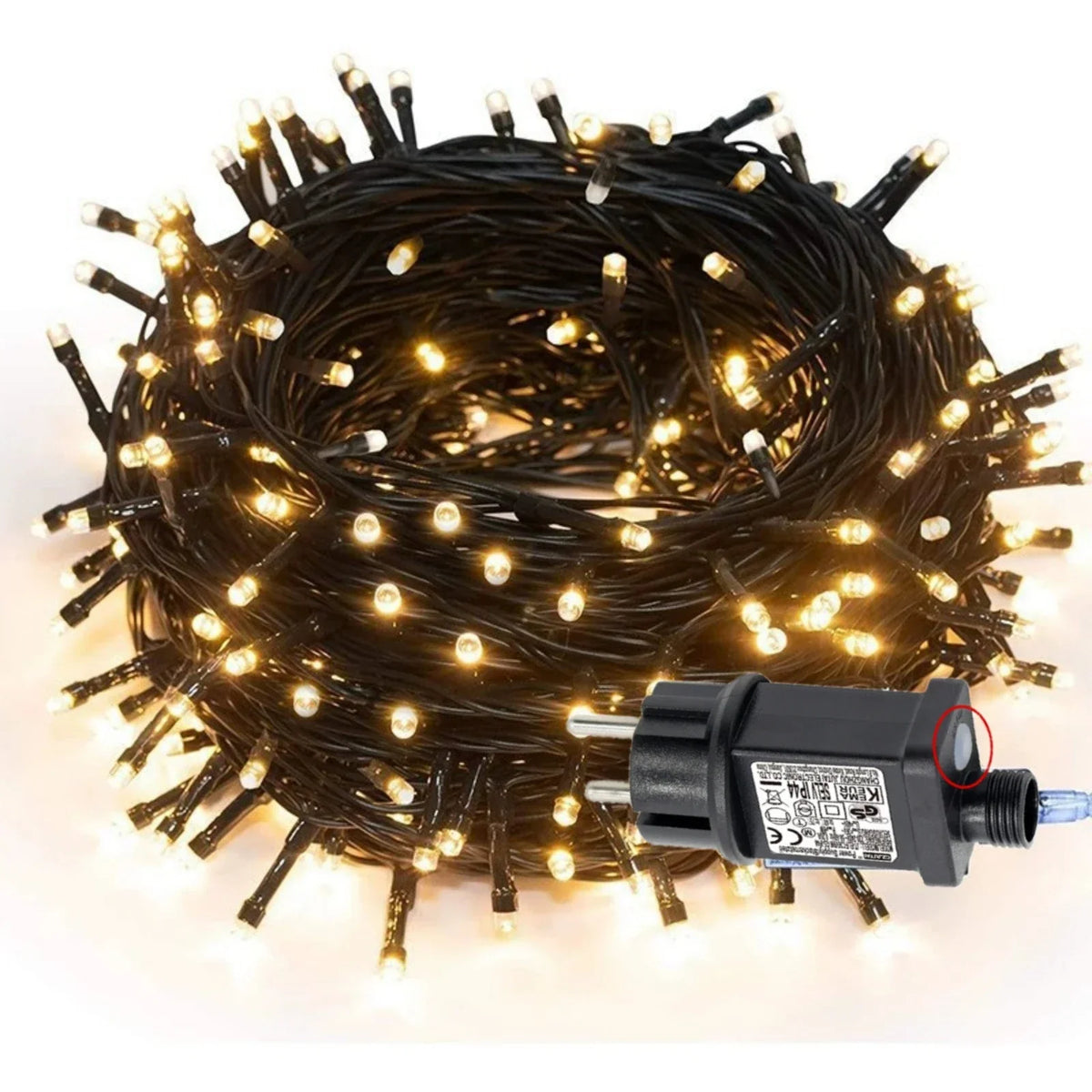 Christmas Delight - Magiche luci per tende a LED per esterni
