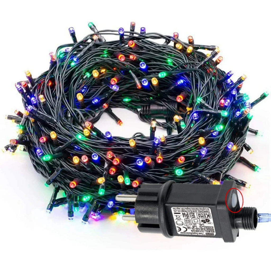 Christmas Delight - Magiche luci per tende a LED per esterni