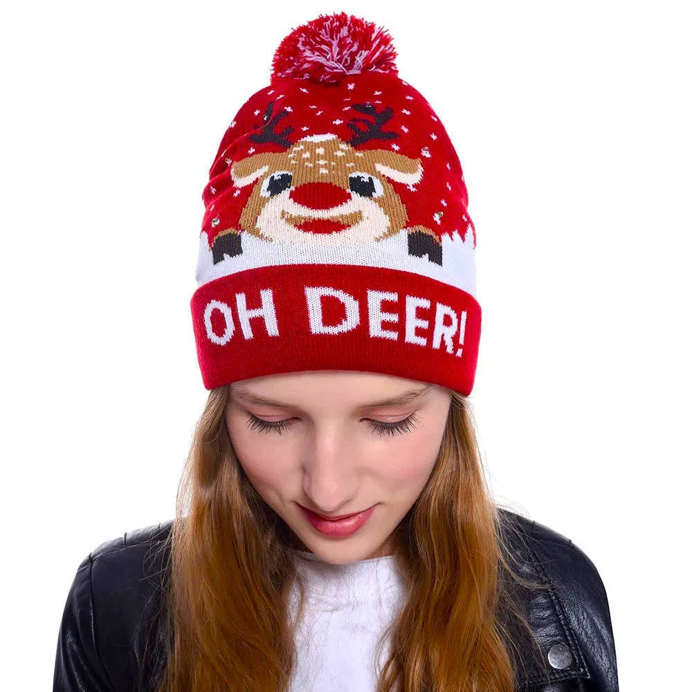 Cappello di Natale illuminato