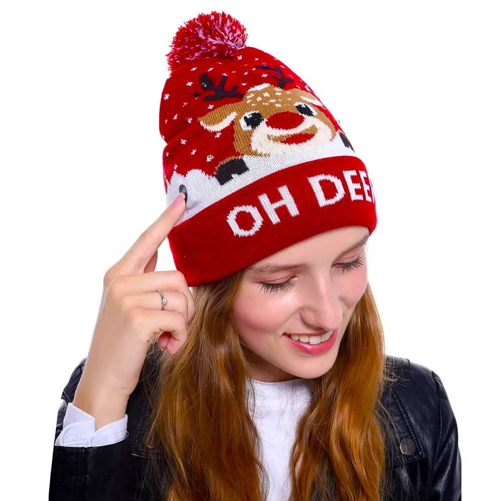 Cappello di Natale illuminato
