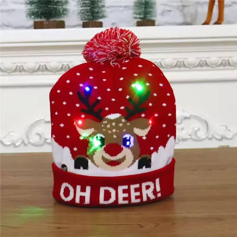 Cappello di Natale illuminato