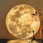 Lampada da proiezione Terra e Luna | Illuminazione da soffitto suggestiva per la tua casa