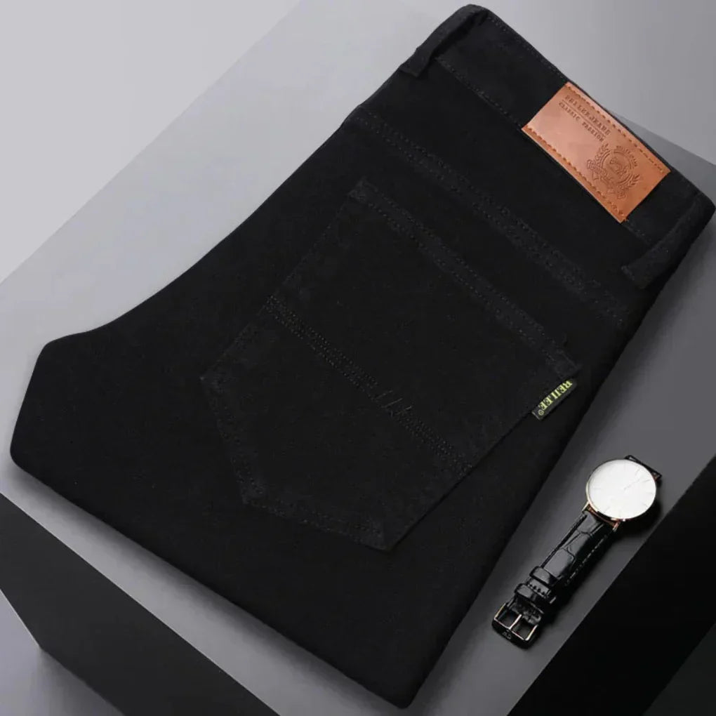 Jeans da uomo Superior con gamba affusolata in denim elasticizzato
