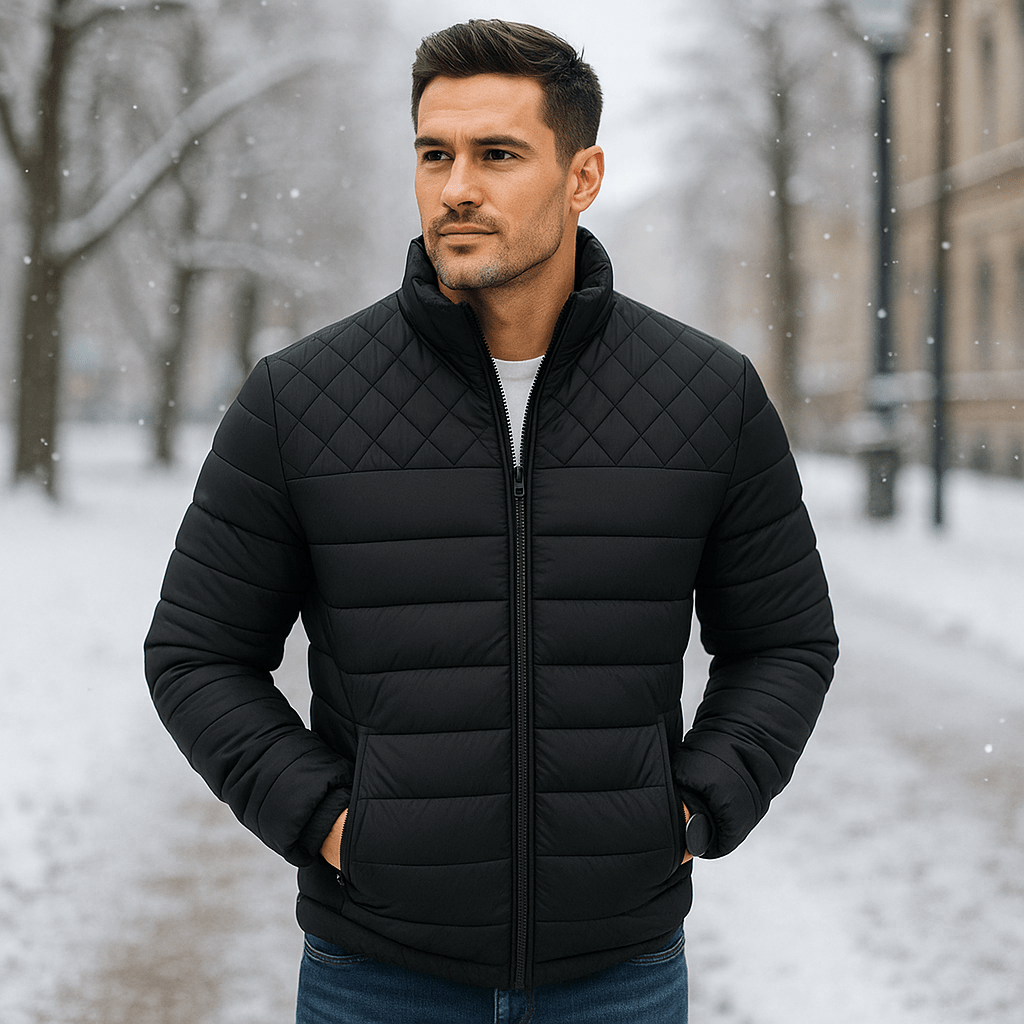 Jonas | Cappotto invernale chic | Accogliente, alla moda e confortevole